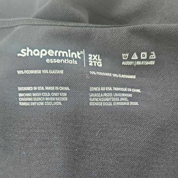 Shapermint Black Women's Shapewear Camisole - Picture 2 of 3